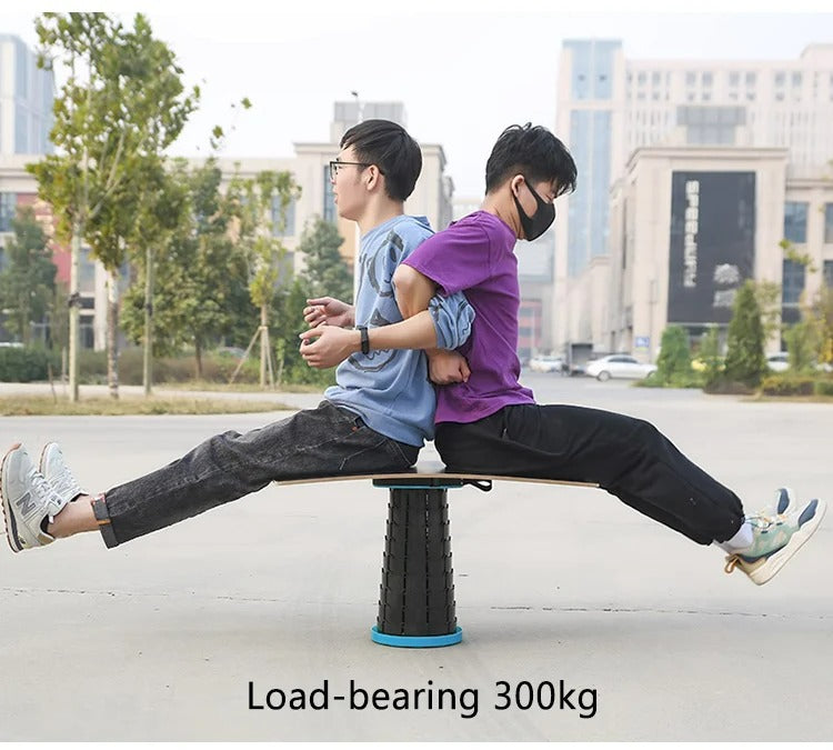 Portable Round Folding Accordion Chair