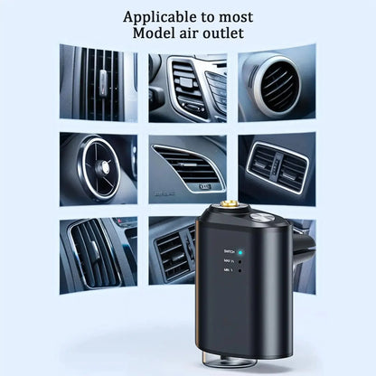 Car Air Freshener Electric Auto Air Diffuser Aroma Car Air Vent Humidifier Mist Aromatherapy Perfume Fragrance Car Accessories